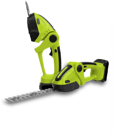 Lithium hedge trimmer